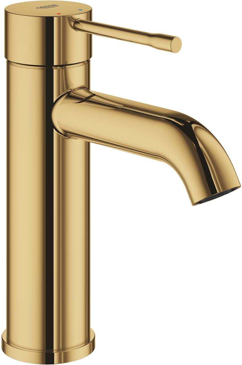 GROHE Essence Einhand-Waschtischbatterie, S-Size, Einlochmontage, glatter Körper, Professional Edition, cool sunrise (24172GL1)