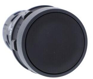 Schneider Electric Drucktaster, Harmony XB7, Monoblock, Kunststoff, Ø22mm, schwarz, 1S, Schraubklemme (XB7NA21)