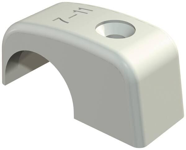 OBO Bettermann 4030 ISO-Nagelschelle 7-11mm PP, lichtgrau (2215101)
