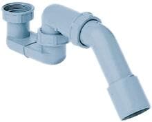 hansgrohe Wannensiphon, Kunststoff, grau, (56373000)