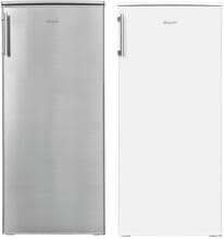 Exquisit KS185-4-HE-040E Standkühlschrank, 55 cm breit, 190 L, Temperatureinstellung, Flaschenregal, Eierablage, Gemüseschublade