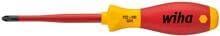 Wiha 3241 SF VDE Kreuzschlitz-Schraubendreher electric slimFix, PZ1x80mm, gelb rot (35395)