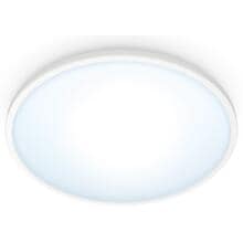 Wiz Superslim LED Deckenleuchte, 16W, 1500lm, 2700-6500K, weiß (929002685101)