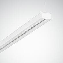 Trilux LED-Hängeleuchte für Einzel- oder Lichtbandanwendungen SFLOW H2-L MRX LED6400-830 ETDD 01, weiß (6899451)