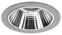Brumberg APOLLO MIDI LED-Einbaudownlight 230 V AC, 50 Hz, 14.5 W, CRI > 90, Reflektor silber facettiert, rund
