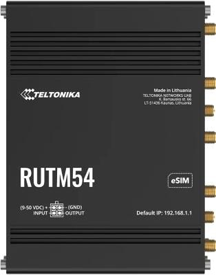 Teltonika RUTM54 Router mIT TELIT-MODEM, 5G, DUAL-SIM und eSIM™, SA und ...
