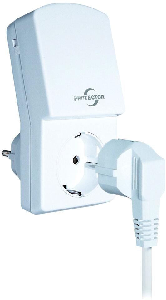 Protector AS-4020/2 Universal-Abluftsteuerung mit 6m Sensorleitung und Magnetkontakt, weiß (40541)