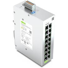 Wago 852-1816 Lean-Managed-Switch, 16 Ports, 1000Base-T, IP30