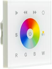 EVN DMX-Wandpanel RGB+W, 12-24V/DC, 2,4W, weiß (DMXWPRGBWW)