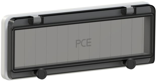 PCE Klappfenster, 13TE, IP66/IP67, hellgrau (900613)