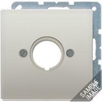 Abdeckung, aluminium, LS 990, Jung AL2964