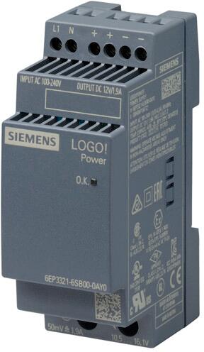 Siemens 6EP3321-6SB00-0AY0 LOGO!POWER 12V / 1,9A