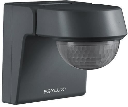 EsyLux DEFENSOR MD 230° 40 IR 1C IP55 AN Bewegungsmelder Schwarz 20m (EM10025389)