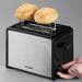Cloer 3210 2-Scheiben-Toaster, 825W, schwarz-edelstahl