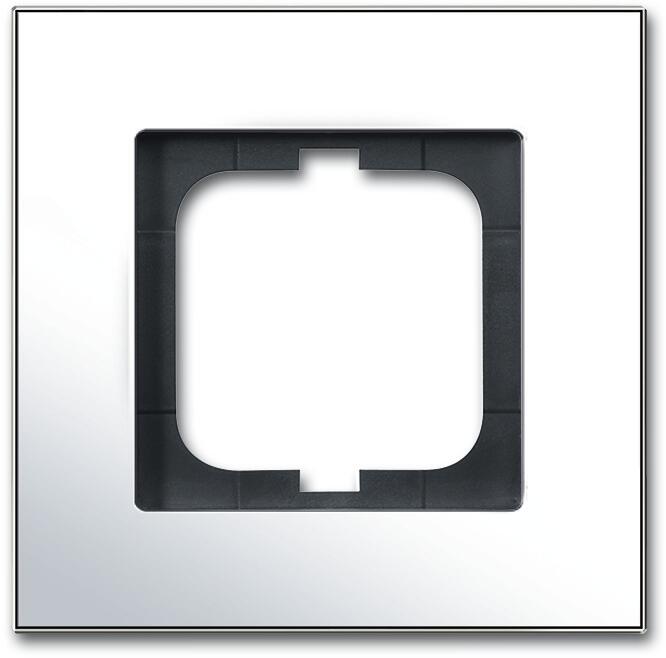 Busch-Jaeger 1721-826-101 Abdeckrahmen, Carat, 1-fach Rahmen, chrom (2CKA001754A4360)