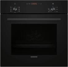 Siemens HB013FBB1 EEK: A iQ100 Einbaubackofen, 59,4 cm breit, 66 L, 5 Heizarten, Kindersicherung, schwarz