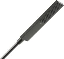 hansgrohe Pulsify E Stabhandbrause 100 1 Strahlart wassersparend, Kunststoff, 8 l/min, 100 x 25 mm, Brushed Black Chrome (24320340)