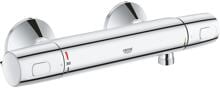 GROHE Precision Trend Thermostat-Brausebatterie, 1/2″, qucikfix, chrom (34229002)