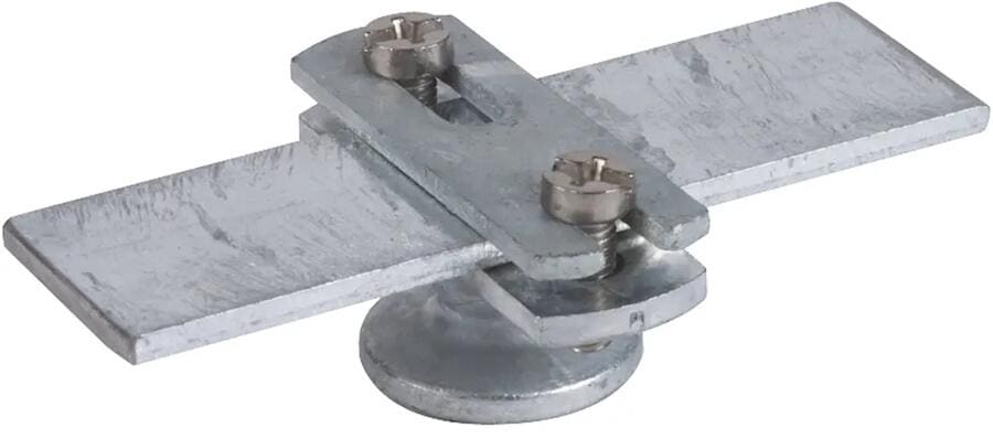 Dehn FBH ZS 30 IGM8 STTZN ZG Leitungshalter m. Abdeckbund ZG f. Fl -30mm St/tZn m. Innengewinde M8 (275030)