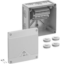 Spelsberg Abox Pro 025-L Abzweigkasten, IP66/IP67/IP69, 92x92x60mm, grau (40240001)