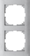Merten MEG4020-3660 M-Pure-Rahmen, 2fach, aluminium
