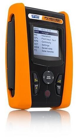 HT Instruments PV ISOTEST PV-Messgerät für Abnahme Fehlersuche,Wartung bis 1500VDC, gelb (1010990)