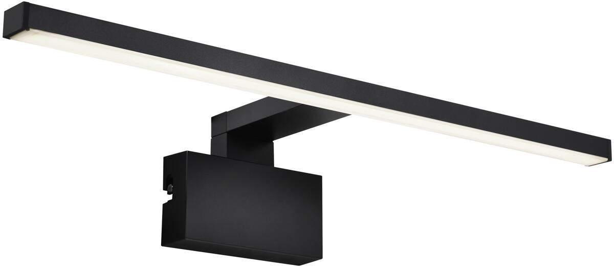 Nordlux Marlee Wandleuchte, Badspiegelleuchte, LED-Modul, IP44, 4000K, 800lm, 8,9W, schwarz (2310301003)