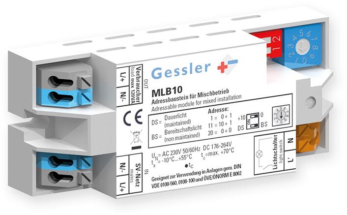 Gessler MLB10 Mischbetriebsbaustein