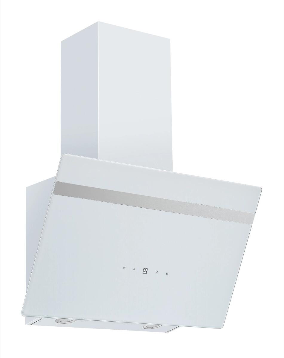 PKM S20-60AWTH A+ Kopffreihaube, 60 cm breit, 562,6 m³/h, Touch Control, 3 Leistungsstufen, weiß