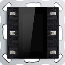 GVS CHPBD-06/55.1.01 Multifunktions-Tastsensor mit Display ADVANCE PRO, 1-/3-fach, Schwarz (KNX Secure) (503052986)
