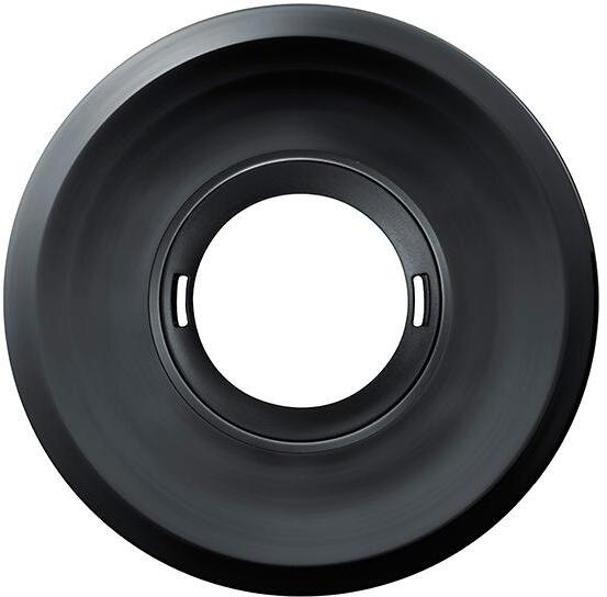 Esylux FLAT COVER LARGE ROUND BK Abdeckung, Ø 104mm, schwarz (EP10428098)
