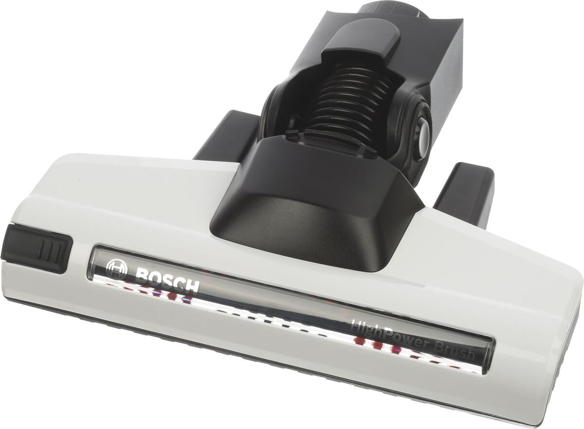 Bosch Siemens 17005284 Elektrobuerste, Bosch; weiß; Klickverbindung; Kunststoffsohle;, mit Bürstenwalze; mit Rädern