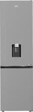 Beko B5RCNA406DHXB1 Stand Kühl-Gefrierkombination, 60 cm breit, 355 L, No Frost, Wasserspender, LED Illumination, CoolRoom, Edelstahloptik