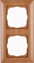 Kopp Abdeckrahmen 2-fach, HK02, Buche (306631005)
