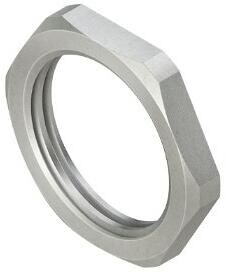 Kleinhuis 1420/09 Sechskantmutter PG9, H=5 mm, lichtgrau