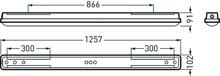 Trilux Feuchtraumleuchte ARAGF 12 PW 40-840 ET PC, lichtgrau (7416340)