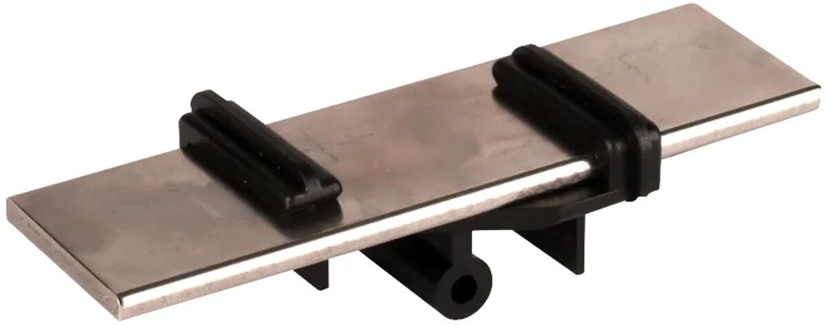 Dehn FLA30 FB KF K SW Flachbandhalter-Adapter für Dachleitungshalter FB, Fl 30mm, Kunststoff (253021)