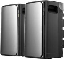 EcoFlow STREAM Ultra + EcoFlow STREAM AC Pro Bundle Balkonkraftwerk mit zusätzlichem Akku, smart, 3,84kWh, 4 MPPT, IP65, grau