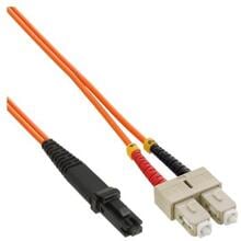 InLine LWL Duplex Kabel, MTRJ/SC, 50/125µm, OM2