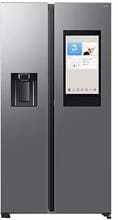 Samsung RS90F67BETEF Stand Side-by-Side Kombination, 91,2 cm breit, 614 L, NoFrost+, Wassertank, WiFi, Eis- und Wasserspender, Edelstahloptik