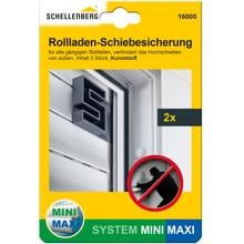 Schellenberg Rolladen-Hochschiebesicherung-Set Mini/Maxi, anthrazit 16000