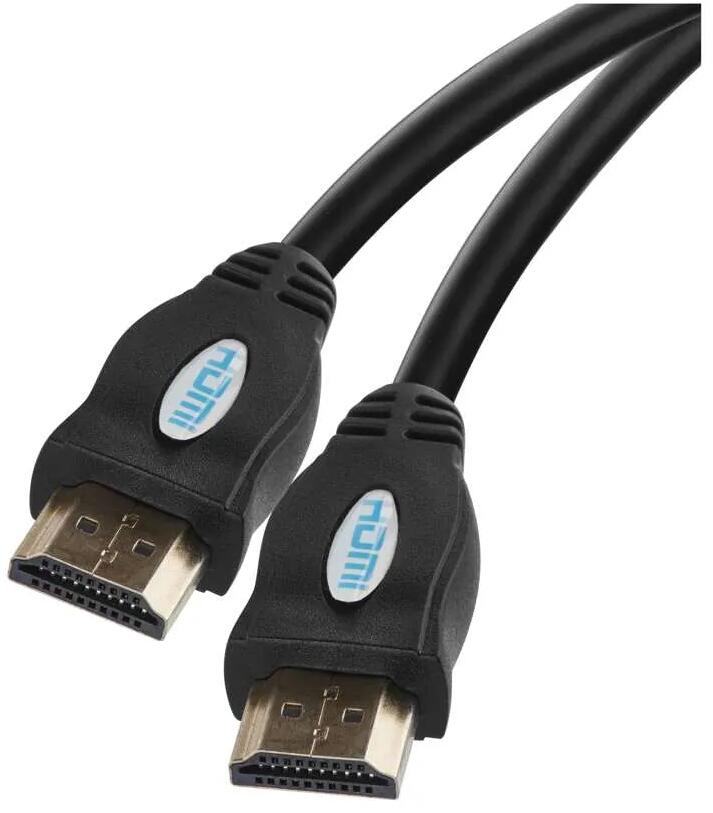 EMOS SL0101 HDMI Kabel, 1.4 Ethernet, A Stecker, A Stecker, Länge 1,5m, ECO, schwarz (2333001010)