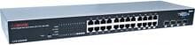 Longshine Gigabit Switch, 24-Port, 19"-Version, Web Smart SNMP, schwarz (LCS-GS9428-A)