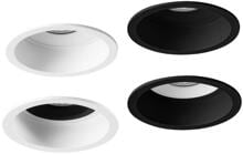 Brumberg M1 Einbaugehäuse, rund, vertieft, mit Modulhalterung, max. 1x13W, ohne LED-Modul, Aluminium