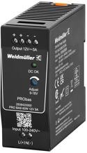 Weidmüller PRO BAS 60W 12V 5A Stromversorgung, Schaltnetzgerät (2838420000)