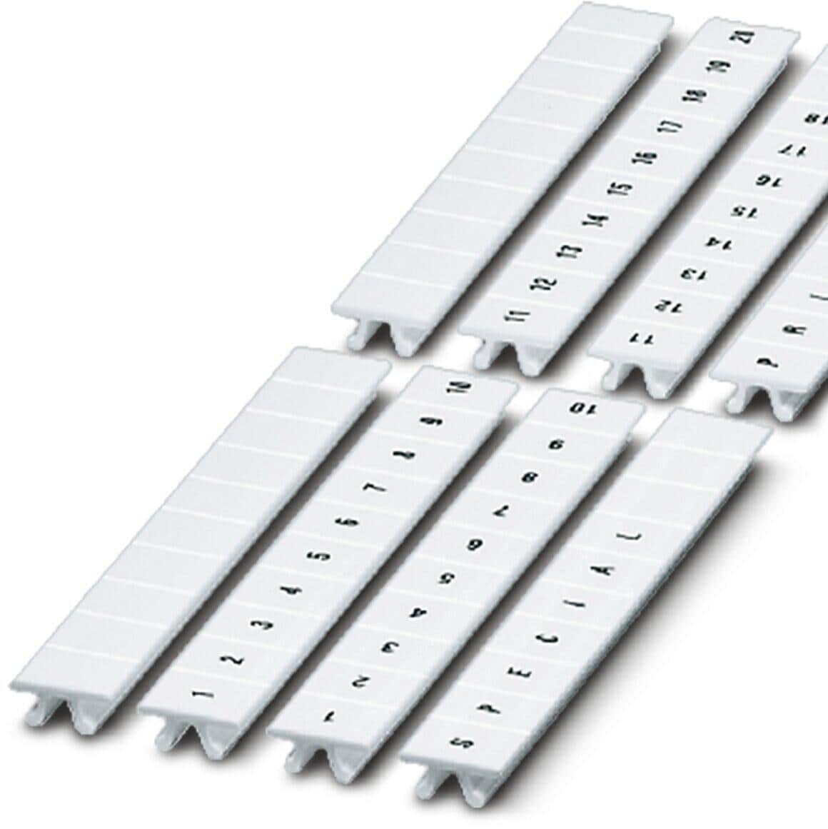 Phoenix Contact Marker für Klemmen - ZB 8,LGS, Fortlaufende Zahlen, 21-30, weiß (1052015:0021)