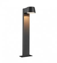 Paulmann LED Pollerleuchte Capea IP44 500mm 2200K 6W 450lm 230V 98°, Aluminium, anthrazit (94715)