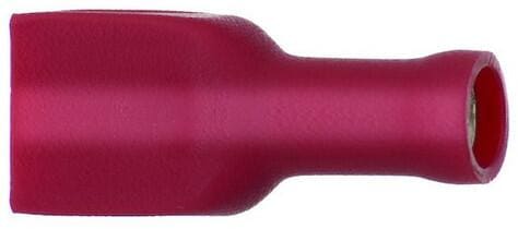 Protec.class PFSHIA 1,5-2,5/6,3x0,8 Flachsteckhülsen isoliert blau (05104213), 100 Stck.