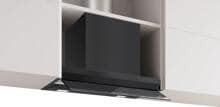 Bosch DBB67DP60 Serie 6 Integrierte Designhaube, 60 cm breit, 699 m³/h, 3 Lüfterstufen und 1 Intensivstufe, Klarglas mattschwarz bedruckt