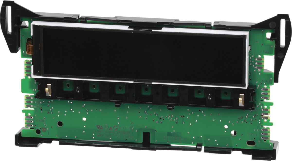 Bosch Siemens 11048518 Bedienmodul programmiert, Kalibrierung der Touch-Sensortasten mit Prüfstempel erforderlich.